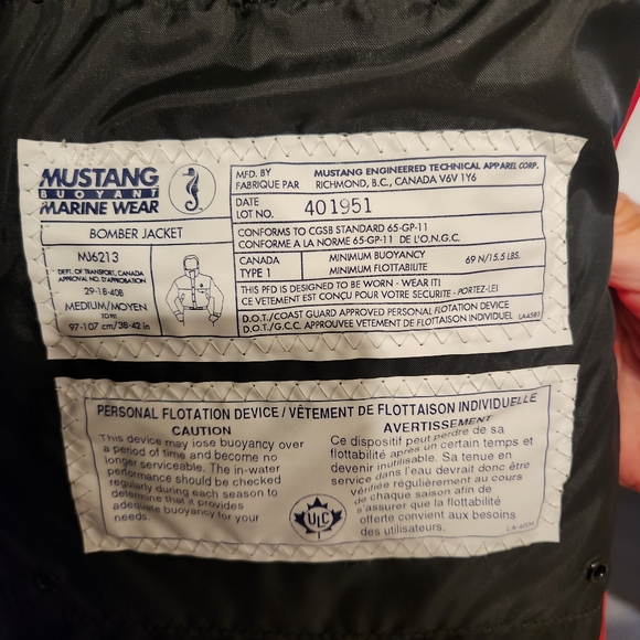 Mustang survival cruiser class coat and waders - Picture 5 of 8